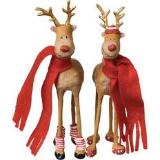 Svarta Julpynt Medusa Copenhagen Mr & Mrs Rudolf 2008 Julpynt 20cm 2st