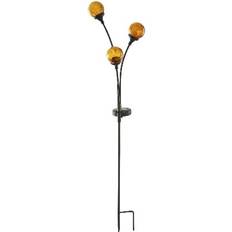 Orange Bedlamper Star Trading Solar Energy Trieste Garden Light Bedlampe 70cm