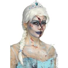 Halloween Long Wigs Smiffys Zombie Froze To Death Wig