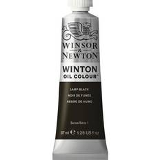 Peintures à l'Huile Winsor & Newton Winton Oil Color Lamp Black 37ml