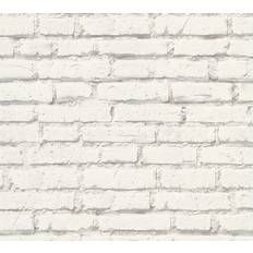 A.S. Creation Tapetti Best of Wood'n Stone II A T9431, valkoinen