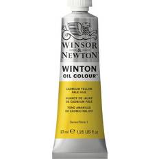 Gule Oljemaling Winsor & Newton Winton Oil Color Cadmium Yellow Pale Hue 37ml