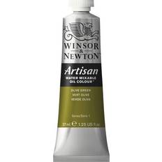 Peintures à l'Huile Winsor & Newton Artisan Water Mixable Oil Color Olive Green 37ml