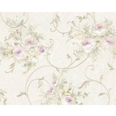 A.S. Creation Papier peint Romantica 3 in Creme Grau Rosa 304202