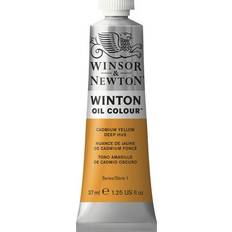 Gule Oljemaling Winsor & Newton Winton Oil Color Cadmium Yellow Deep Hue 37ml