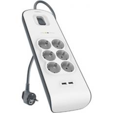 Accesorios Eléctricos Belkin BSV604vf2M Blanco 6 salidas AC 2 m