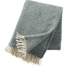 Klippan Yllefabrik Knut Blankets Green (200x130cm)