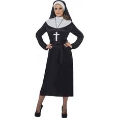 Nuns Fancy Dresses Fancy Dress Smiffys Nun Costume Black