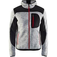 Blåkläder Arbejdstøj & Udstyr Blåkläder 4930 Knitted Vest With Soft Shell Jacket Grey Melange/Black
