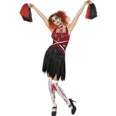 Halloween Kostymer & Klær Smiffys High School Horror Cheerleader Costume