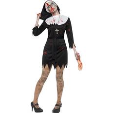 Zombies Fancy Dresses Smiffys Zombie Sister Adult Women's Costume