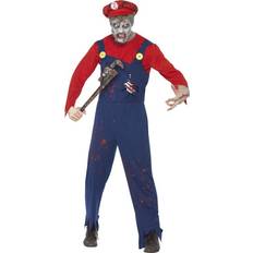 Smiffys Zombie Plumber Adult Costume