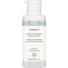 Pump Facial Masks REN Clean Skincare Evercalm Ultra Comforting Rescue Mask 50ml