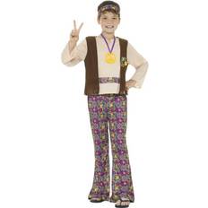 Tops & Truien Feestjurken Smiffys Hippie kostuum jongen 116 128cm