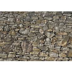 Photo Papiers peints Komar Papier Peint Stone Wall 368x254cm Papier