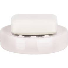 Blanc Porte-savons Spirella Porte Savon Porcelaine Tube