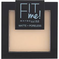 Maybelline Polveri Maybelline New York Fit Me Matte&Poreless Cipria Opacizzante e Fissante, Pennello e Specchietto Inclusi, 104 Soft Ivory