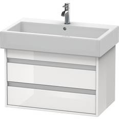 Silver Vanity Units for Single Basins Duravit Ketho