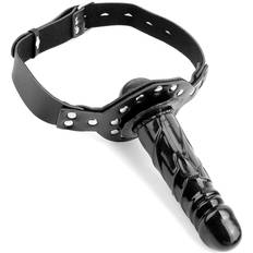 Pipedream Deluxe Ball Gag con dildo Nero