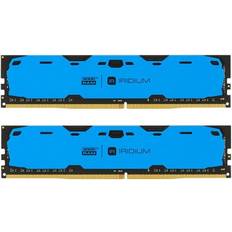 2400 MHz - 8 GB Memorie RAM GOODRAM Iridium Blue DDR4 2400MHz 2x4GB (IR-B2400D464L15S/8GDC)