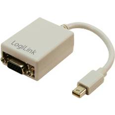 LogiLink Mini DisplayPort - VGA Adapter M-F 0.1m