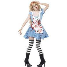 Smiffys Zombie Alice Maskeraddräkt