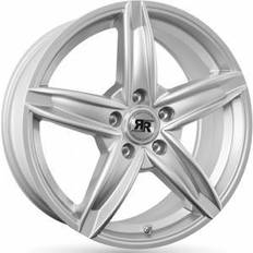 17" - 4/108 Bilfälgar Racer Border Silver 7.5x17 4/108 ET42 B73,1