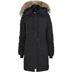 Dame - Ægte pels Jakker Canada Goose Lorette Parka - Black