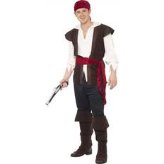 Smiffys Pirate Costume Black