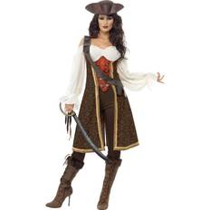 Smiffys Costume Femme Pirate De Haute Mer Marron