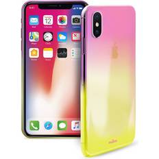 Puro carcasa Hologram Apple iPhone X rosa