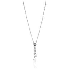 Efva attling dots Efva Attling Twin Dots Silver Pendant Necklace - 45cm