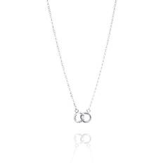 Efva attling mini twosome Efva Attling Mini Twosome Necklace - Silver