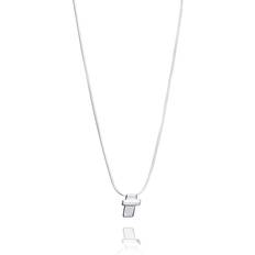 Herr - Silver Halsband Efva Attling Little Cross Silver Pendant Necklace - 40cm