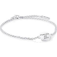 Efva Attling Silver Armband Efva Attling Mini Pencez De Moy Bracelet - Silver