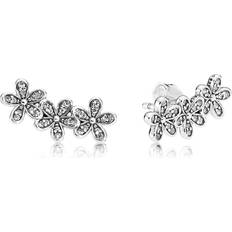 Pandora Argent Boucles d'oreilles Pandora Dazzling Daisy Clusters Earrings - Silver/Transparent