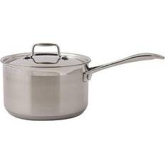 Stainless Steel Other Sauce Pans Dexam Supreme with lid 0.9 L 12 cm