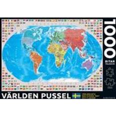 Pussel världen Världen Pussel 1000 bitar (2016)