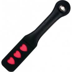 Leder Paddles Sportsheets Leather Heart Impression Paddle