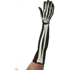 Rubies Skeleton Bones Adult Costume Long Gloves