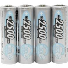 NiMH Mignon AA 2500mAh MaxE 4-pack