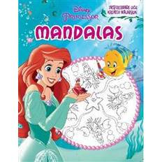 Mandalas Disney Prinsessor. Mandalas Ariel (Häftad)