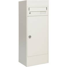 MEFA Mana 482 1 Box + Parcel Box MEFA Lock - White