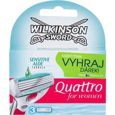 Wilkinson Sword Quattro for Women Sensitive 3-pack