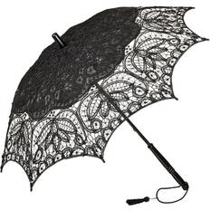 Vivienne Lace Umbrella Black (8405)