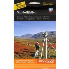 Calazo fjällkarta Vindelfjällen 1:100.000 (2017)