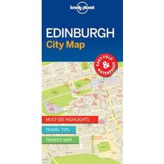 Lonely Planet Edinburgh City Map (Paperback, 2017)