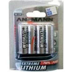 AA (LR06) - Lithium Batteries et Chargeurs Ansmann Extreme Lithium AA Mignon Batterie à usage unique