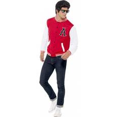 Fancy Dress Smiffys 50's College Jock Letterman Jacket