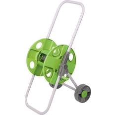 Verde Soportes para mangueras Silverline Tools Carrito Con Carrete Para Manguera Capacidad 45 m 45m